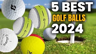 5 Best Golf Balls for 2024 Top Golf Balls for Spin and Control [upl. by Adnoel]