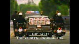 1996  Diet Dr Pepper  Presidential Motorcade Commercial [upl. by Doro]