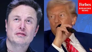 WATCH Trump Makes Audience Laugh Doing Impression Of Elon Musk [upl. by Hsreh]