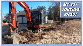 Installing A Gravel Driveway By Myself [upl. by Inaffets851]