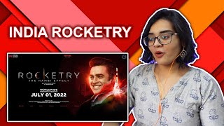 Rocketry Hindi Trailer 2 REACTION  R Madhavan  Simran Bagga  Neha M [upl. by Ahsemrac121]