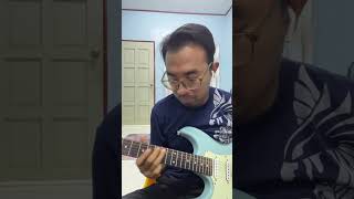 Horn solo is so much fun to play on the guitar guitar [upl. by Eirak656]