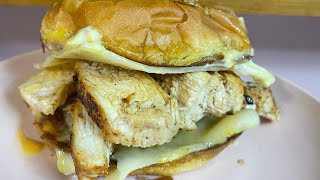 Homemade Grilled chicken sandwich [upl. by Lovich]