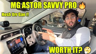 MG ASTOR 2024 SAVVY PRO VARIANT 1658L 🔥 ALL DETAILS 😍 MG SE YE UMEED NHI THI 😨 [upl. by Edgar]