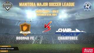 November 27th WSF Div 5 Room40 FC vs Chairforce [upl. by Letrice]