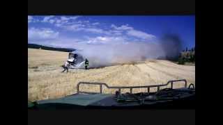 09092012 HAY BAILER FIRE [upl. by Ayotak]