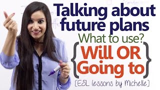 Will or Going to  Talking about Future plans  English Grammar Lesson [upl. by Euphemie237]