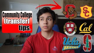 Community College tips to successfully transfer out top 25 universities [upl. by Qirat]