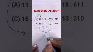 Reasoning Number Analogy Questions SSC GD UP Police SSC CGL CHSL MTS amp all exam [upl. by Eenwat]