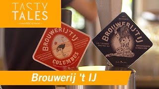 BROUWERIJ T IJ Amsterdam • The popular Dutch brewery with windmill taproom • Tasty Tales [upl. by Ahsinak]