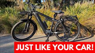 This bike has ABS Bosch eBike Systems Review on a Riese and Müller Ebike [upl. by Yzdnil]