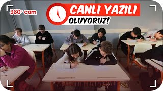 Birlikte Matematik Yazılısı Oluyoruz 🔴 360 ° Sınıfı Gözetle 🧐 [upl. by Nosretep]