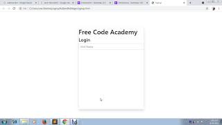 Signup and Login Page using Html Css and Bootstrap [upl. by Ardnahsal368]