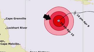 Understanding Tropical cyclone forecast track maps QLD [upl. by Ibmat337]