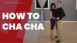 How to Cha Cha Dance For Beginners [upl. by Ollehto]