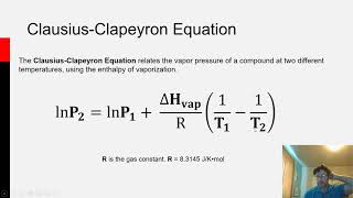 Clapeyron Equation [upl. by Afatsum]