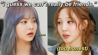 why TWICE Nayeon thinks she cant be friends with Eunchae if theyre in the same girl group [upl. by Latoniah]