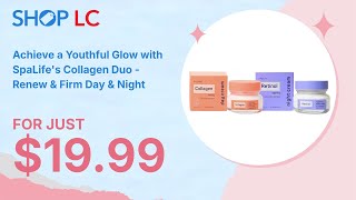 SpaLife Collagen Day amp Retinol Night Cream Duo Firming amp Repairing [upl. by Ahsaetal]