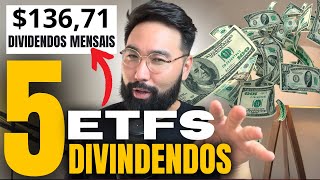 5 ETFs AMERICANOS que PAGAM DIVIDENDOS MENSAIS NÃO É O ETF da NUBANK [upl. by Dunham]