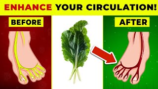 Top Foods To IMPROVE Blood Flow amp INCREASE Circulation NATURALLY [upl. by Lladnarc681]