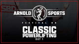 2024 Arnold Classic UK  Womens Classic Powerlifting [upl. by Nylacaj]