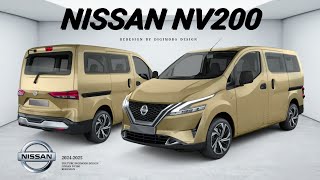 ALL NEW NISSAN NV200 20242025 REDESIGN  Digimods DESIGN [upl. by Quiteria]