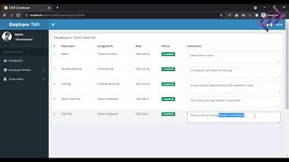 Employee Task Management System in PHP MySQL CodeIgniter with Source Code  CodeAstro [upl. by Ahsias]