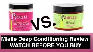 Attention Type 4C Naturals  Mielle Organics DC Review [upl. by Adnohsor458]