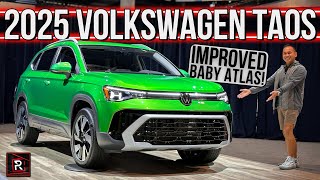 The 2025 Volkswagen Taos Is A Spacious amp Stylish Affordable SUV With Atlas Vibes [upl. by Mirabella]