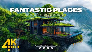 Fantastic Places in 4K 60FPS  HDR Dolby Vision Cinematic Experience [upl. by Weywadt953]