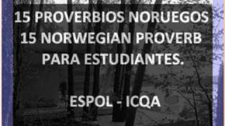 15 PROVERBIOS NORUEGOS PARA ESTUDIANTES [upl. by Ennaira]