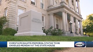 Christa McAuliffe memorial statue to be unveiled Monday at the Statehouse [upl. by Lyndsie]