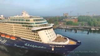 Mein Schiff 4 im Morgenlicht Ankunft in Kiel 21 Mai 2016 [upl. by Eon]