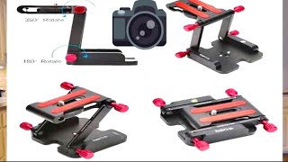 Koolertron Folding Z Flex Tilt Head Camera Bracket [upl. by Yddur989]