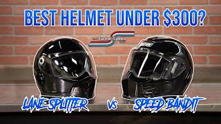 Best Budget Helmet Simpson Speed Bandit vs Biltwell Lane Splitter  Tucker Speed [upl. by Nnylatsirk]