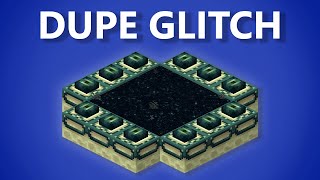 Easy duplication glitch minecraft 1182 with end portal [upl. by Gisela]