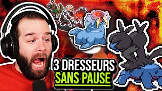 DANGER PERMANENT  EUDES CRUZ VS TROIS DRESSEURS DAFFILÉE 😨 IronMon Pokémon Blanc 2 [upl. by Ornie]