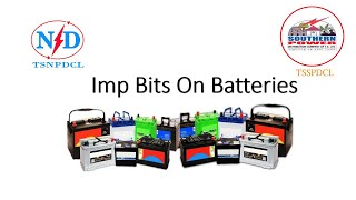 Imp Bits On Batteries for all exams in 2024in telugu [upl. by Auroora564]