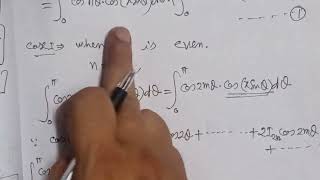 Prove that Jnx1π∫cosnθxsinθdθn012Integral Representation of Bessel Function [upl. by Vikki]