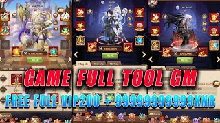 Eloras Raid Lậu Tool GM  Free Full All Tướng Mới  Full VIP200  Game Free Tool GM  NanhKo [upl. by Naashar]