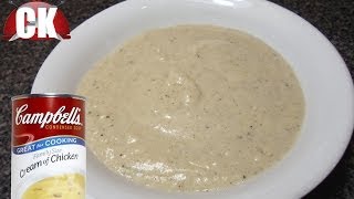 How to make Cream of Chicken Soup  Easy Cooking [upl. by Anadroj164]