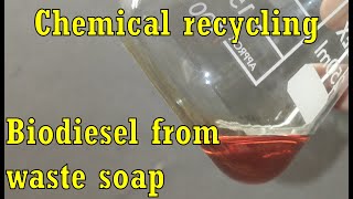 Biodiesel production from soap [upl. by Kiersten]