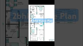 2bhk house plan house 2bhk [upl. by Flam]