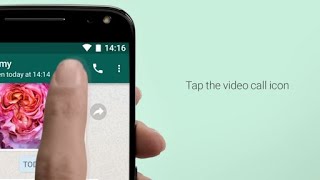 How to Make Video Calls  WhatsApp [upl. by Barram]