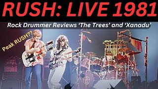 RUSHs Trees amp Xanadu Which Iconic Song Steals the Show in Montreal 1981 [upl. by Karoly]