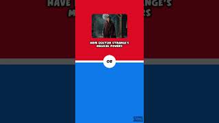 Ultimate Marvel vs DC Showdown Would You Rather Challenge [upl. by Fraya234]