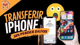 ✅😱COMO PASAR TODOS LOS DATOS DE TU IPHONE VIEJO A UN IPHONE NUEVO SUPER FACIL 2023✅😉 [upl. by Cris523]