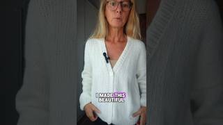 I Made a DIY Cardigan in 1 DAY with a Sentro knitting machine [upl. by Wrand]