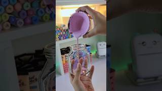 Strawberry Nutella😱🍓🩷🎀  Painting on Nutella jar shorts diy handmade painting craft trending [upl. by Arimak]