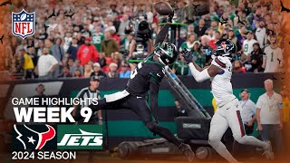 Houston Texans vs New York Jets Game Highlights  NFL 2024 Season Week 9 [upl. by Catto988]